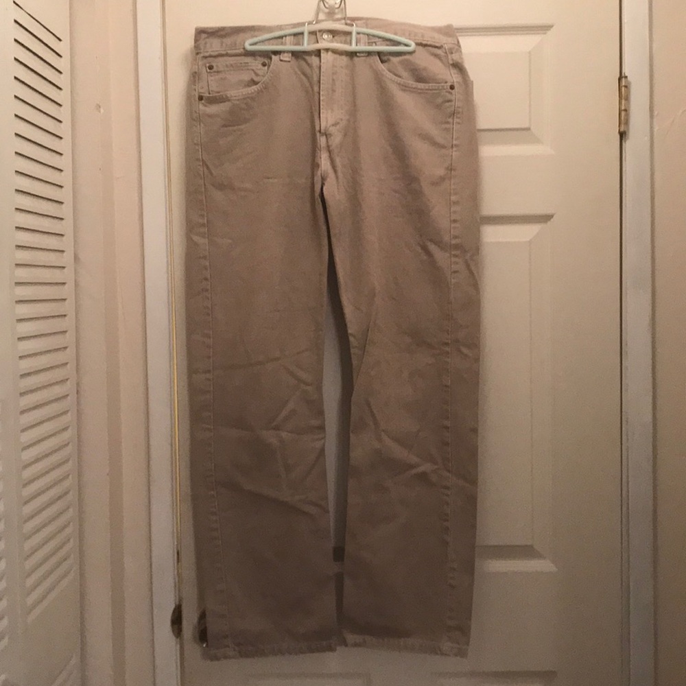 Levi’s 505 Regular Fit Tan Jeans